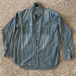 Madewell Chambray Denim Button Up